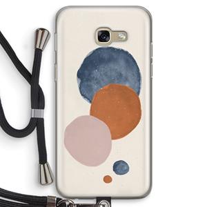 CaseCompany Geo #4: Samsung Galaxy A5 (2017) Transparant Hoesje met koord
