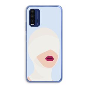 CaseCompany Incognito: Xiaomi Redmi 9T Transparant Hoesje