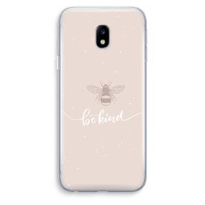 CaseCompany Be(e) kind: Samsung Galaxy J3 (2017) Transparant Hoesje