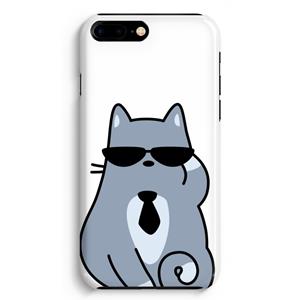 CaseCompany Cool cat: iPhone 8 Plus Volledig Geprint Hoesje