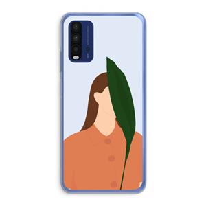 CaseCompany Leaf: Xiaomi Redmi 9T Transparant Hoesje