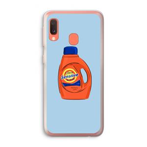CaseCompany Ultra Sensitive: Samsung Galaxy A20e Transparant Hoesje