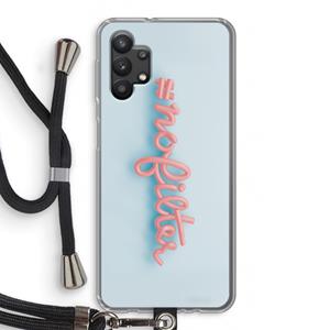CaseCompany nofilter: Samsung Galaxy A32 5G Transparant Hoesje met koord
