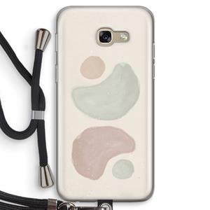 CaseCompany Geo #10: Samsung Galaxy A5 (2017) Transparant Hoesje met koord