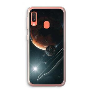 CaseCompany Mars Renaissance: Samsung Galaxy A20e Transparant Hoesje