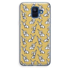 CaseCompany Haas: Samsung Galaxy A6 (2018) Transparant Hoesje
