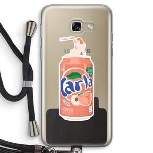 CaseCompany S(peach)less: Samsung Galaxy A5 (2017) Transparant Hoesje met koord