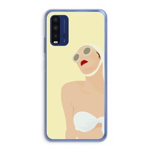 CaseCompany Summer: Xiaomi Redmi 9T Transparant Hoesje