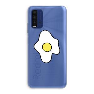 CaseCompany Spiegelei: Xiaomi Redmi 9T Transparant Hoesje