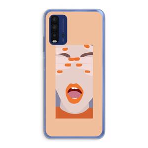 CaseCompany Surprise: Xiaomi Redmi 9T Transparant Hoesje