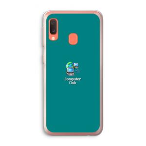 CaseCompany Win98: Samsung Galaxy A20e Transparant Hoesje