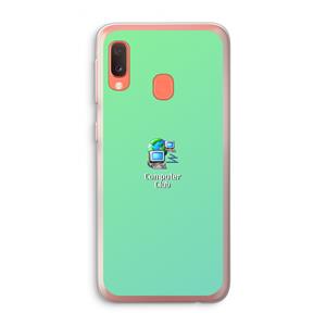 CaseCompany Win98: Samsung Galaxy A20e Transparant Hoesje