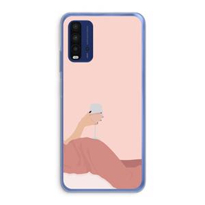 CaseCompany Wine: Xiaomi Redmi 9T Transparant Hoesje