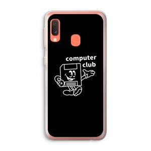 CaseCompany Floppyhead: Samsung Galaxy A20e Transparant Hoesje