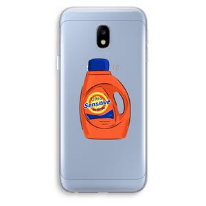 CaseCompany Ultra Sensitive: Samsung Galaxy J3 (2017) Transparant Hoesje