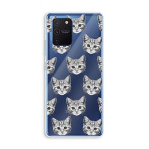 CaseCompany Kitten: Samsung Galaxy Note 10 Lite Transparant Hoesje