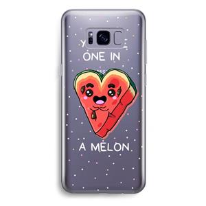 CaseCompany One In A Melon: Samsung Galaxy S8 Plus Transparant Hoesje
