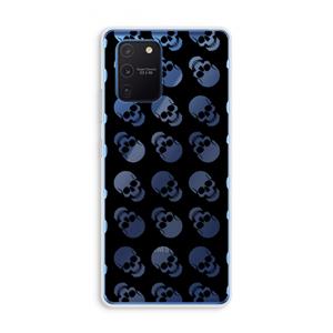CaseCompany Musketon Skulls: Samsung Galaxy Note 10 Lite Transparant Hoesje