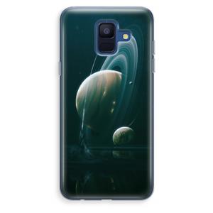 CaseCompany Mercurius: Samsung Galaxy A6 (2018) Transparant Hoesje