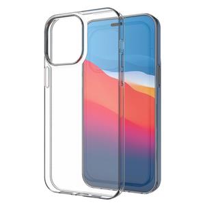 Lunso iPhone 14 Pro Max - Softcase hoes - Transparant