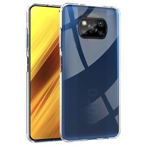 Lunso Softcase hoes - Xiaomi Poco X3 - Transparant