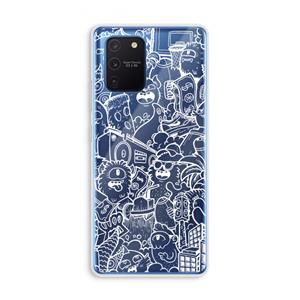 CaseCompany Vexx City #2: Samsung Galaxy Note 10 Lite Transparant Hoesje