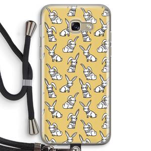 CaseCompany Haas: Samsung Galaxy A5 (2017) Transparant Hoesje met koord