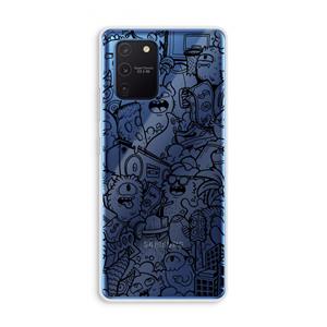 CaseCompany Vexx Black City : Samsung Galaxy Note 10 Lite Transparant Hoesje