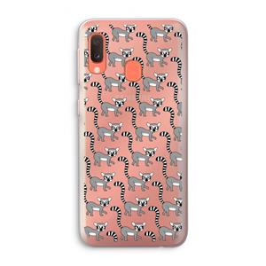 CaseCompany Makis: Samsung Galaxy A20e Transparant Hoesje