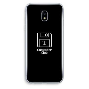 CaseCompany Hello: Samsung Galaxy J3 (2017) Transparant Hoesje
