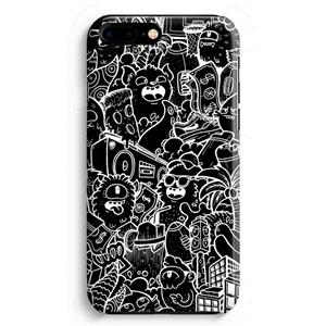 CaseCompany Vexx Black City : iPhone 8 Plus Volledig Geprint Hoesje