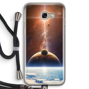 CaseCompany Omicron 2019: Samsung Galaxy A5 (2017) Transparant Hoesje met koord