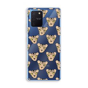CaseCompany Tijger: Samsung Galaxy Note 10 Lite Transparant Hoesje