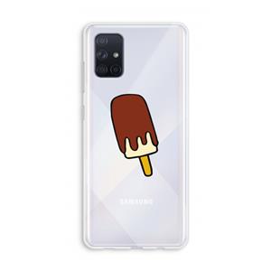 CaseCompany Frisco: Galaxy A71 Transparant Hoesje