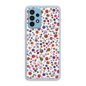 CaseCompany Planets Space: Samsung Galaxy A52 Transparant Hoesje
