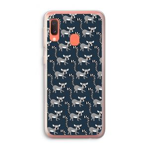 CaseCompany Makis: Samsung Galaxy A20e Transparant Hoesje
