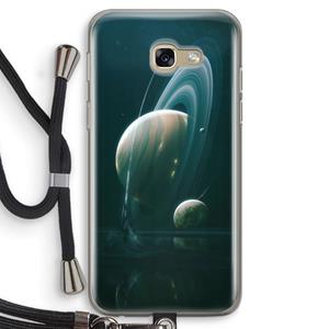 CaseCompany Mercurius: Samsung Galaxy A5 (2017) Transparant Hoesje met koord