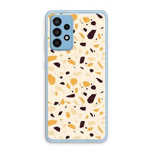 CaseCompany Terrazzo N°13: Samsung Galaxy A52 Transparant Hoesje