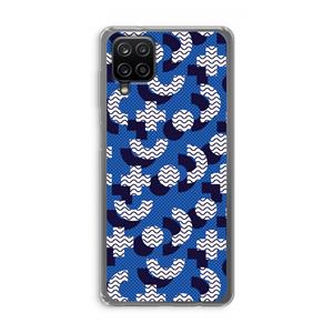 CaseCompany 8-bit N°5: Samsung Galaxy A12 Transparant Hoesje