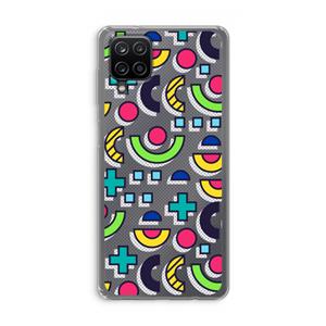 CaseCompany 8-bit N°6: Samsung Galaxy A12 Transparant Hoesje