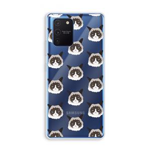 CaseCompany It's a Purrr Case: Samsung Galaxy Note 10 Lite Transparant Hoesje