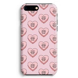 CaseCompany Chicks before dicks: iPhone 8 Plus Volledig Geprint Hoesje