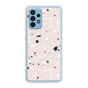 CaseCompany Terrazzo N°20: Samsung Galaxy A52 Transparant Hoesje