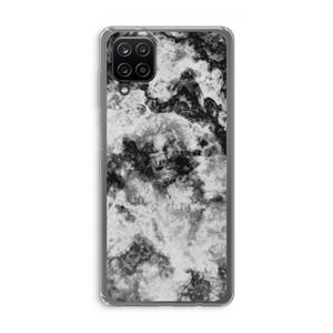CaseCompany Onweer: Samsung Galaxy A12 Transparant Hoesje