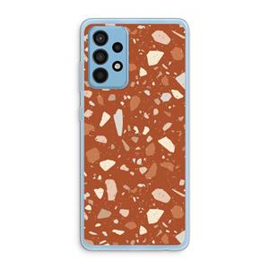 CaseCompany Terrazzo N°22: Samsung Galaxy A52 Transparant Hoesje