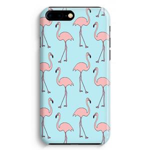 CaseCompany Anything Flamingoes: iPhone 8 Plus Volledig Geprint Hoesje