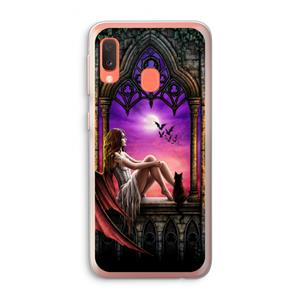 CaseCompany Kinderen van de nacht: Samsung Galaxy A20e Transparant Hoesje