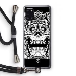 CaseCompany Seek & Destroy: Samsung Galaxy A31 Transparant Hoesje met koord