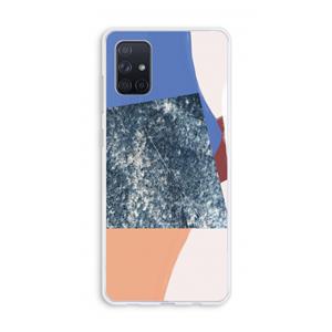 CaseCompany Billy: Galaxy A71 Transparant Hoesje