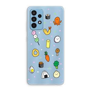 CaseCompany Happy bento friends: Samsung Galaxy A52 Transparant Hoesje